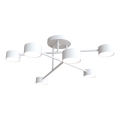 Prisadený luster HALO 6xGX53/10W/230V biela
