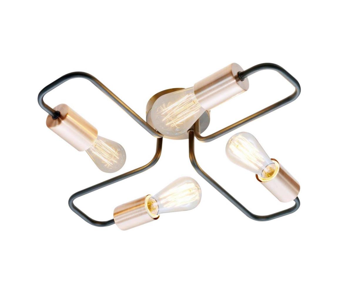 Prisadený luster HERPE 4xE27/60W/230V