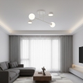 Prisadený luster HOLON 2xG9/8W/230V + 2xGX53/12W biela