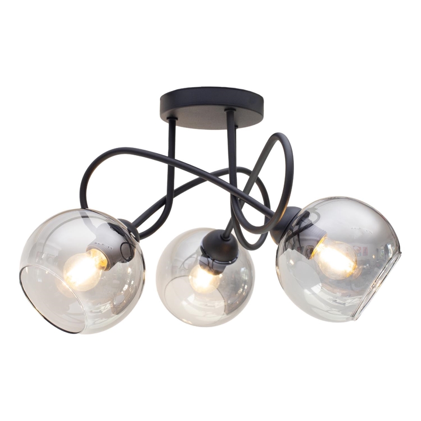 Prisadený luster LATIL 3xE27/60W/230V
