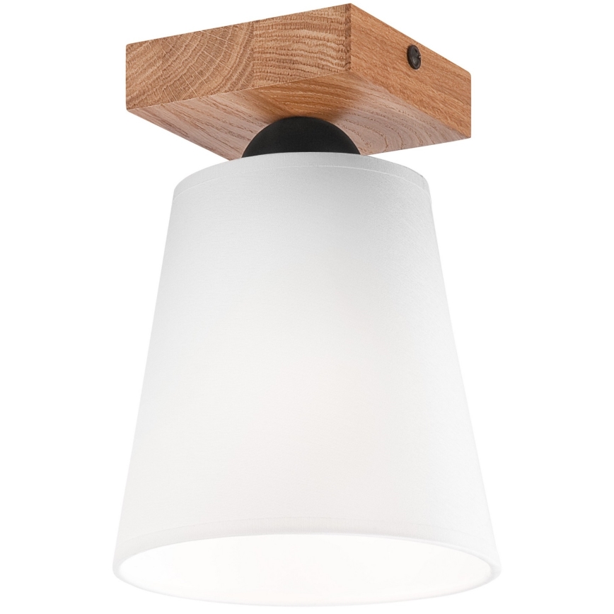 Prisadený luster LULA 1xE27/60W/230V dub