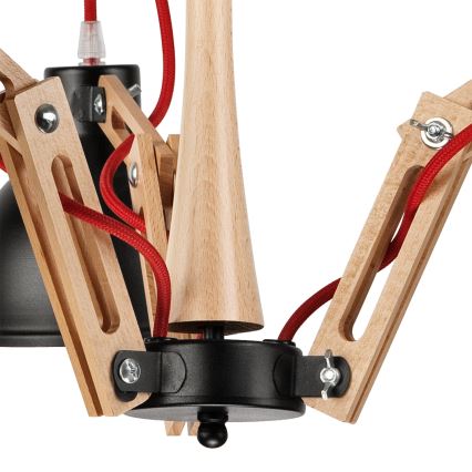 Prisadený luster MARCELLO 3xE27/60W/230V - FSC certifikované