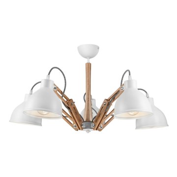 Prisadený luster MARCELLO 5xE27/60W/230V - FSC certifikované