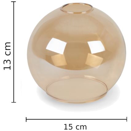 Prisadený luster MONDE GOLD 6xE27/60W/230V