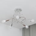 Prisadený luster OXFORD 5xE27/15W/230V lesklý chróm