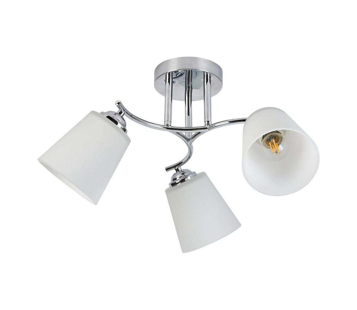 Prisadený luster PAFOS 3xE27/15W/230V lesklý chróm ML2260