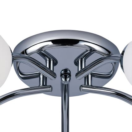 Prisadený luster PORTOS 5xE14/10W/230V lesklý chróm