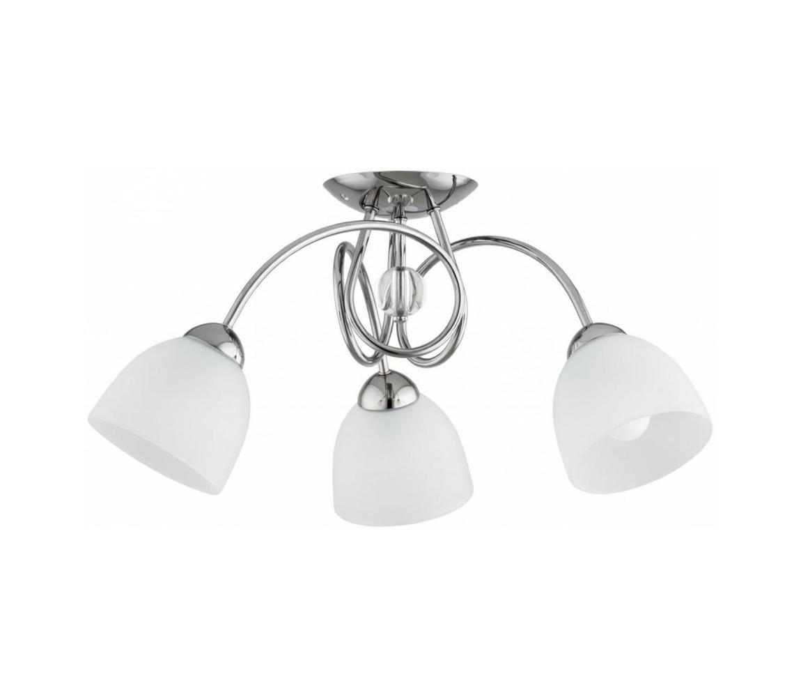 Prisadený luster SELENE 3xE27/15W/230V lesklý chróm 62636