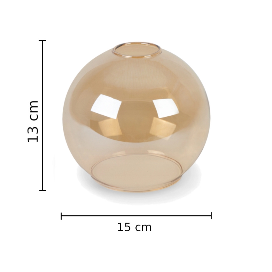 Prisadený luster STAR 3xE27/60W/230V čierna/dymová béžová