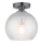 Prisadený luster TALISA 1xE27/40W/230V čierny chróm