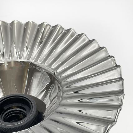 Prisadený luster TRISH 1xE27/15W/230V čierna/dymovo čierna