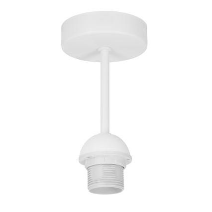 Prisadený luster WENTA 1×E27/60W/230V, priemer 50 cm, béžový/juta
