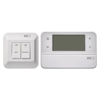 Programovateľný termostat 230V + 2xAA