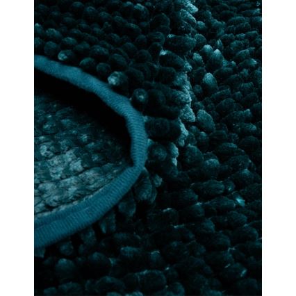 Protisklzová kúpeľňová predložka CHENILLE 50x80 cm tyrkysová