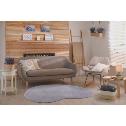 Protišmykový koberec LOREN 160x230 cm antracit