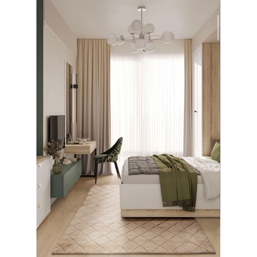 Protišmykový koberec MODENA NEW 120x160 cm béžový