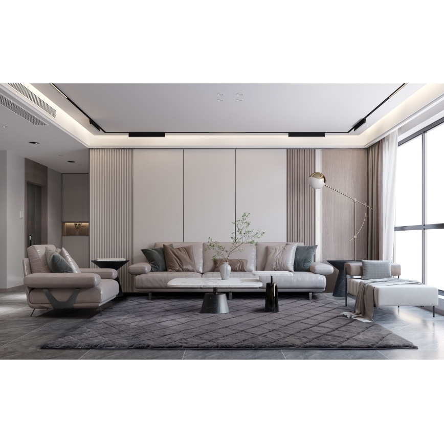 Protišmykový koberec MODENA NEW 60x100 cm antracit