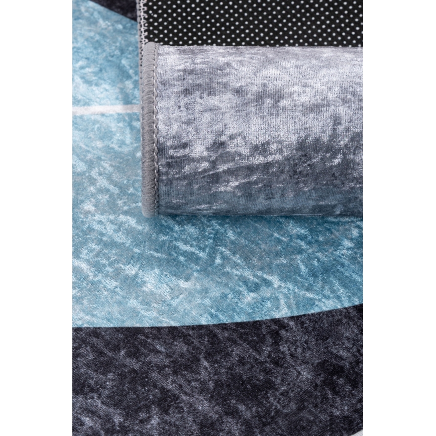 Protišmykový koberec PRINT SHINE 160x230 cm pestrofarebný