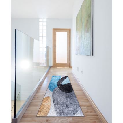 Protišmykový koberec PRINT SHINE 70x140 cm pestrofarebný