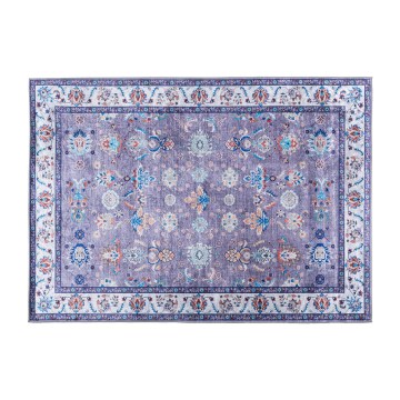 Protišmykový orientálny koberec PRINT SHINE 160x230 cm modrý