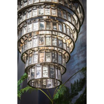 PTMD - Luster na reťazi CEYLIN 1xE27/40W/230V priemer 40 cm