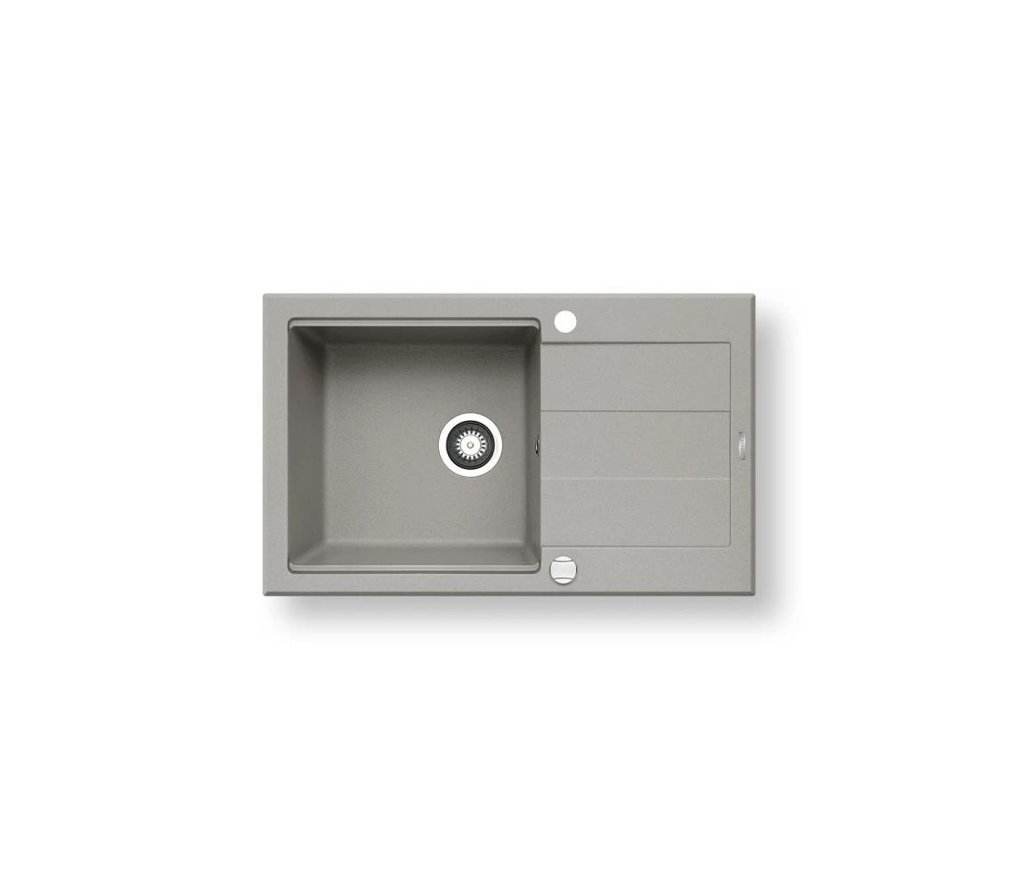 Pyramis 70083801 - Kuchynský drez SPARTA PLUS LUX 78x48 cm granit/sivá 70083801