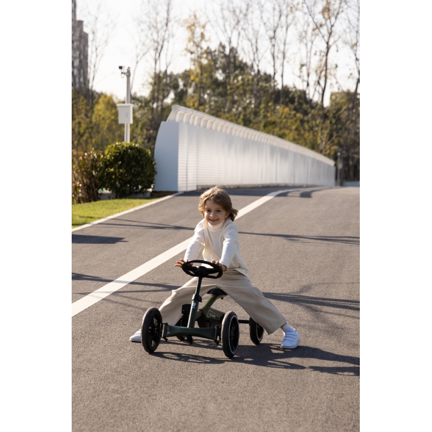 QPlay - Detská štvorkolka GO KART čierna