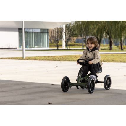 QPlay - Detská štvorkolka GO KART čierna