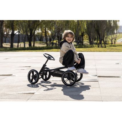 QPlay - Detská štvorkolka GO KART čierna