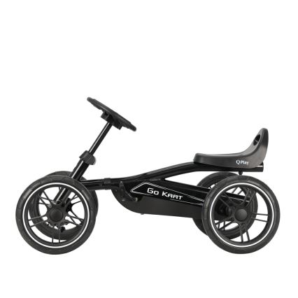 QPlay - Detská štvorkolka GO KART čierna