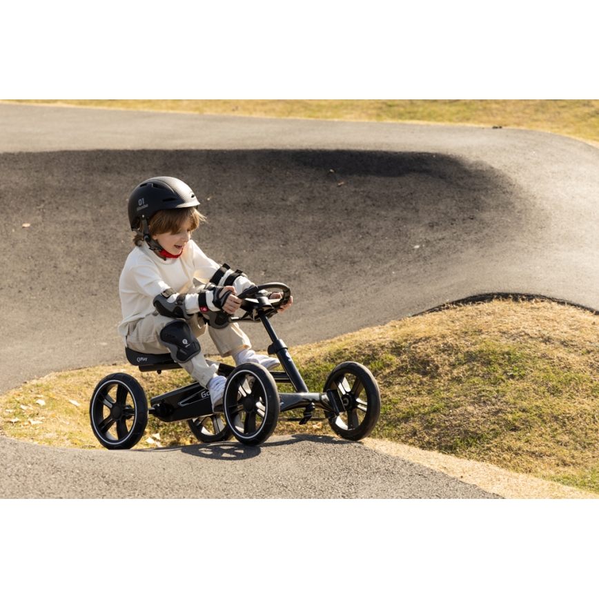 QPlay - Detská štvorkolka GO KART zelená