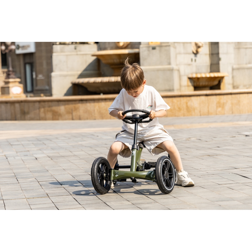 QPlay - Detská štvorkolka GO KART zelená