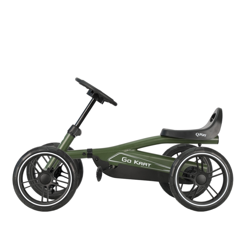 QPlay - Detská štvorkolka GO KART zelená
