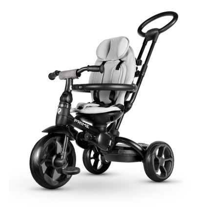 QPlay - Detská trojkolka 6v1 PRIME šedá