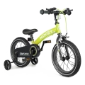QPlay - Detský bicykel 14 MINIBY 3v1 zelená