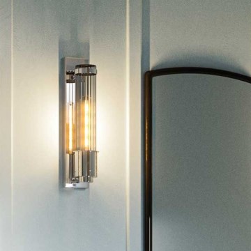 Quintiesse - LED kúpeľňové nástenné svietidlo WELLINGTON 1xE27/7W/230V IP44 lesklý chróm