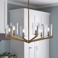 Quintiesse - Luster na tyči NYE 6xE14/40W/230V pr. 71,1 cm zlatý