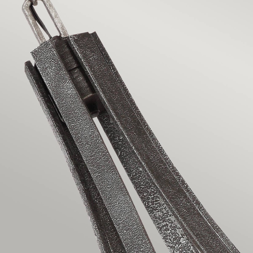 Quintiesse - Luster na reťazi ANGELO 6xE27/60W/230V dubový dekor