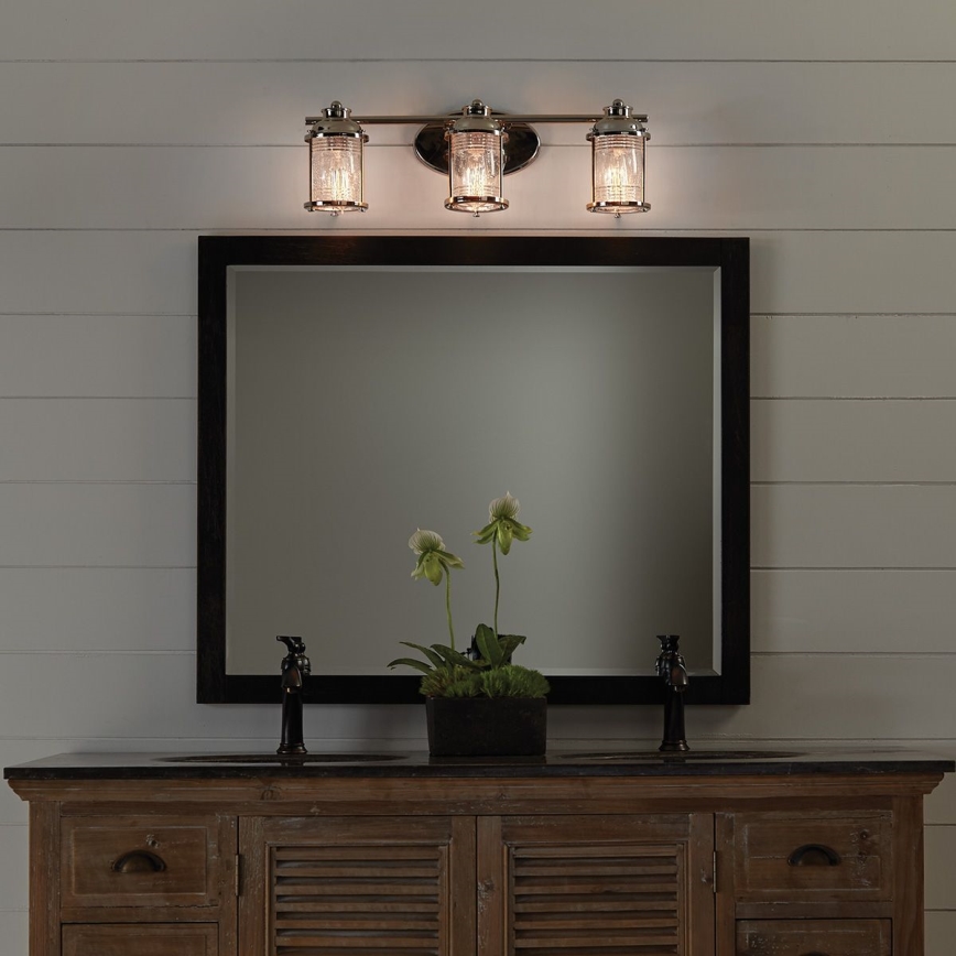 Quintiesse - Vonkajšie nástenné svietidlo ASHLAND BAY 3xE27/60W/230V IP44 lesklý chróm