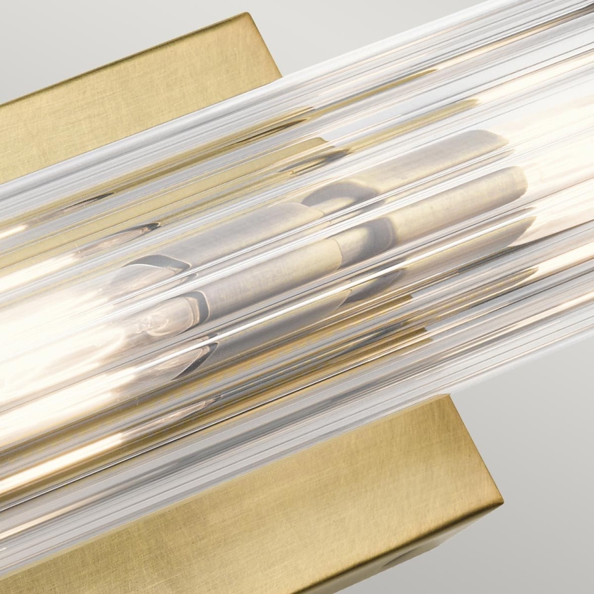 Quintiesse - Kúpeľňové nástenné svietidlo AZORES 2xE14/40W/230V IP44 zlaté