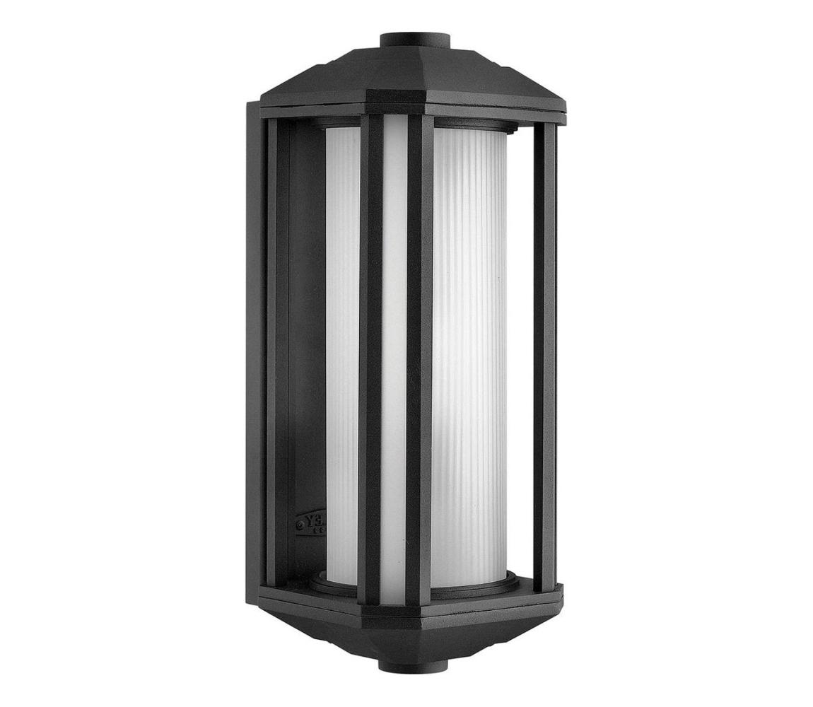 Elstead Quintiesse QN-CASTELLE-M-BLK - Vonkajšie nástenné svietidlo CASTELLE M 1xE27/60W/230V IP44 čierna QN-CASTELLE-M-BLK