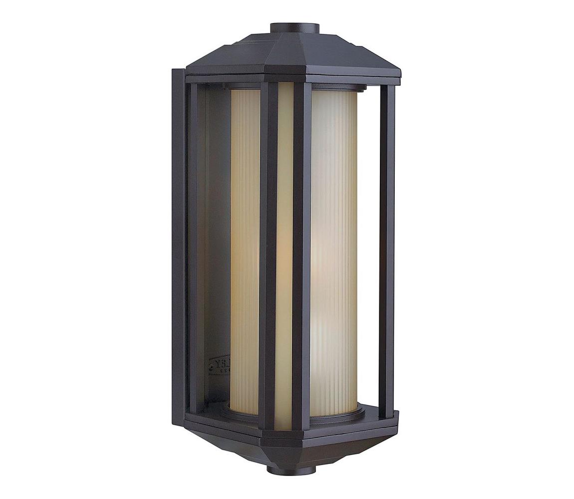 Elstead Quintiesse QN-CASTELLE-M-BZ -Vonkajšie nástenné svietidlo CASTELLE M 1xE27/60W/230V IP44 čierna QN-CASTELLE-M-BZ