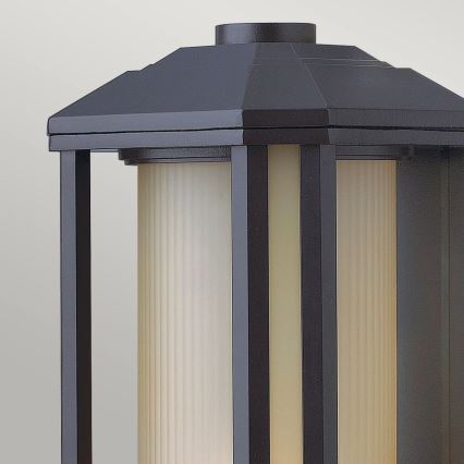 Quintiesse - Vonkajšie nástenné svietidlo CASTELLE M 1xE27/60W/230V IP44 čierna