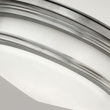 Quintiesse - Vonkajšie stropné svietidlo HADRIAN 2xE27/40W/230V pr. 30,5 cm IP44 matný chróm