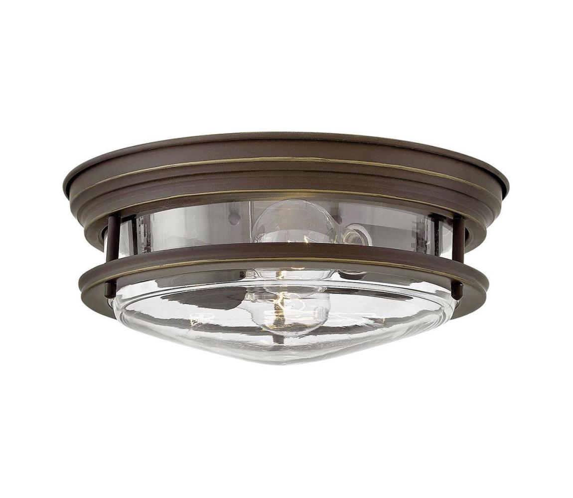 Elstead Quintiesse QN-HADRIAN-FS-OZ-CLEAR Vonkajšie stojace svietidlo HADRIAN 2xE27/40W/230V IP44 bronz QN-HADRIAN-FS-OZ-CLEAR