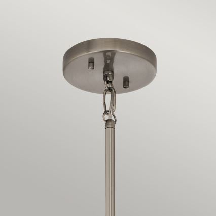 Quintiesse - Luster na tyči KARLEE 5xE14/60W/230V, priemer 61 cm, matný chróm