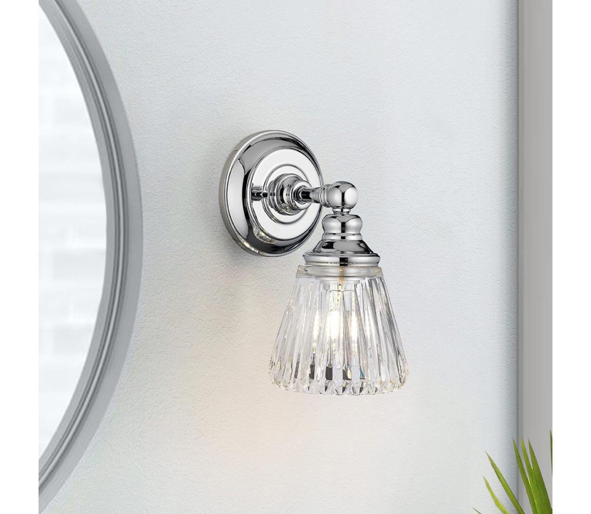 Elstead Quintiesse QN-KEYNES1-BATH-LED Kúpeľňové nástenné svietidlo KEYNES 1xG9/3W/230V IP44 chróm QN-KEYNES1-BATH