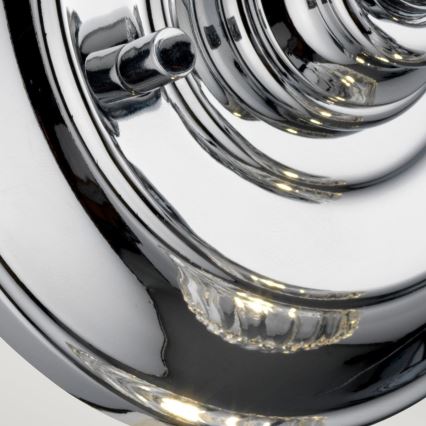 Quintiesse - LED kúpeľňové nástenné svietidlo KEYNES 1xG9/3W/230V IP44 lesklý chróm