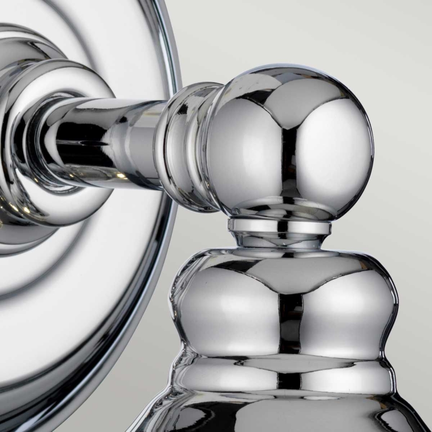 Quintiesse - LED kúpeľňové nástenné svietidlo KEYNES 1xG9/3W/230V IP44 lesklý chróm