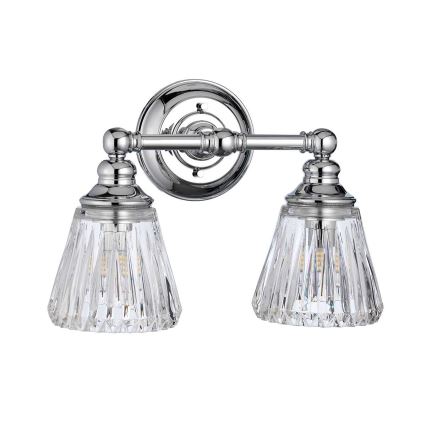 Quintiesse - LED kúpeľňové nástenné svietidlo KEYNES 2xG9/3W/230V IP44 lesklý chróm
